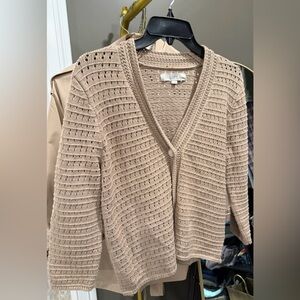LOFT Women's Tan Sweater XL